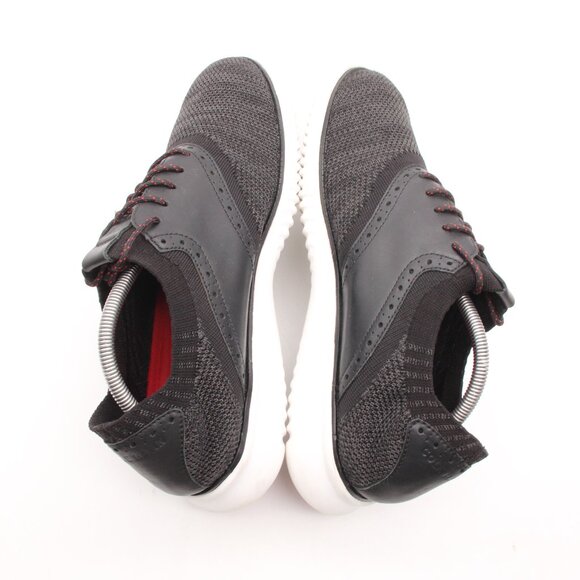 Cole Haan 2.Zerogrand Men\'s 10.5 Black Packable Saddle Knit Oxford Shoes C25259 main image 8